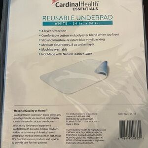 White Party Supplies Underpad